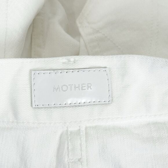 Mother Mens MR Tooth and Nail The Highball Jeans Straight Leg White Size 29X31 - Picture 9 of 13